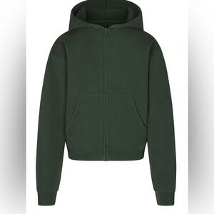 Skims Dark Green Women's Hoodie